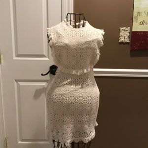 BP Ivory lace dress